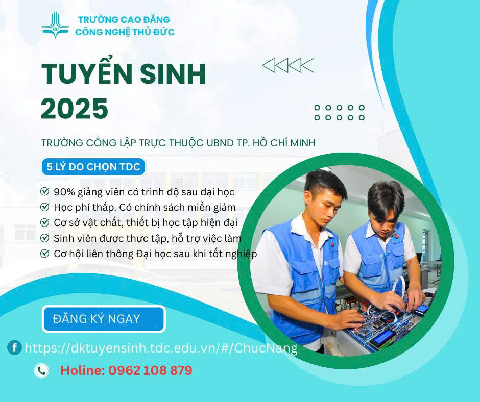 Tuyển sinh năm 2025
